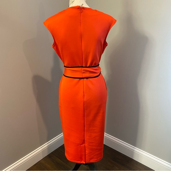 NWOT NY&Co. Belted Midi Dress - Picture 4 of 6